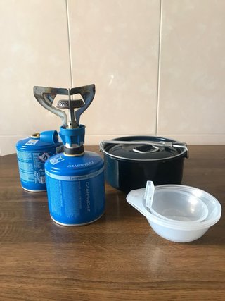 Fornello Campingaz con bombola
