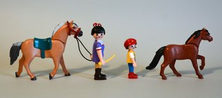Playmobil Amazona Clase Hípica Con Niña