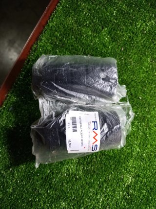 Estriberas Acero Negro BMX