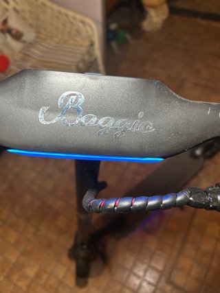 Patinete eléctrico con batería nueva