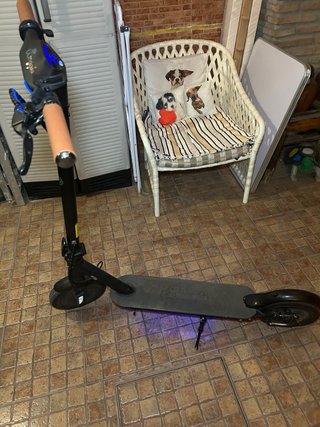 Patinete eléctrico con batería nueva