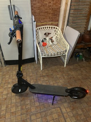 Patinete eléctrico con batería nueva
