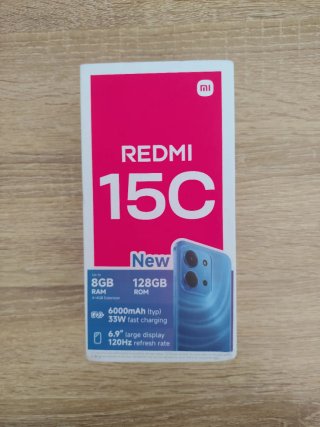 Telefono Xiaomi Redmi 15C Blu