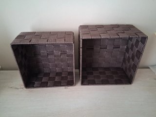 Lashuma Set 2 Cestini Portaoggetti
