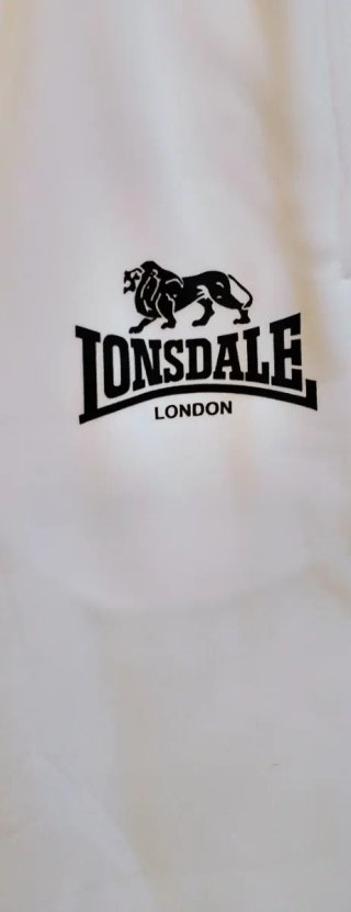 Pantalón chándal Lonsdale blanco hombre