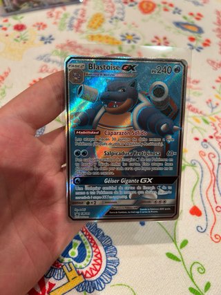 Blastoise GX Full Art Promo Sol y Luna