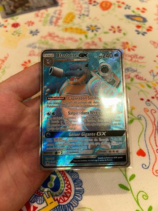 Blastoise GX Full Art Promo Sol y Luna