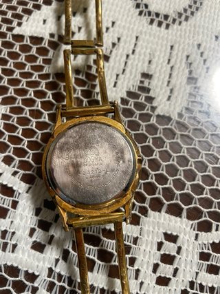 Reloj dogma prima 21 rubís bañado en 5 micras oro