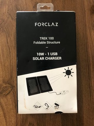 Cargador Solar DECATHLON 5000 mAh