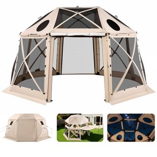 Tienda de pantalla tipo gazebo desplegable, 4.57 x