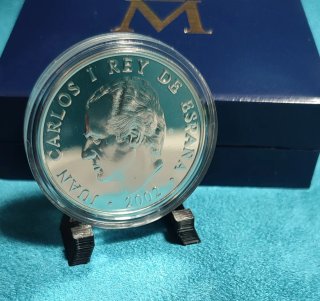Moneda 10 Euros Plata 2002 Presidencia UE