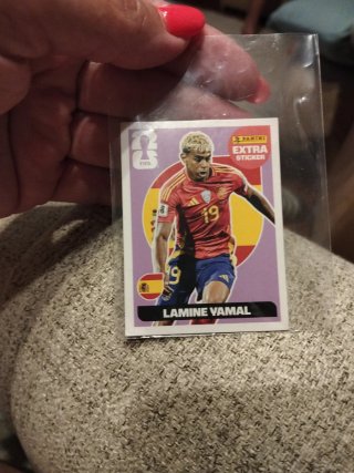 Cromos Panini Mundial Qatar 2026 Lamine Yamal