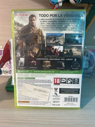 Metal Gear Solid V The Phantom Pain Xbox 360