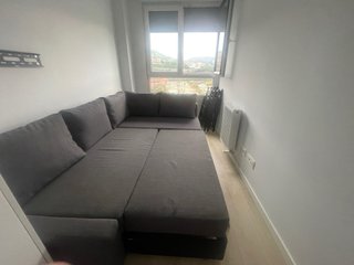 Sofá Cama Chaise Longue Gris