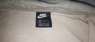 Sudadera Nike Gris con Cremallera
