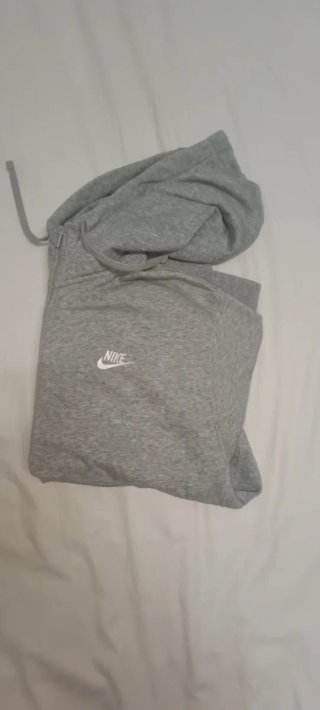 Sudadera Nike Gris con Cremallera