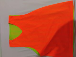 Casacca da calcio a strisce fluo