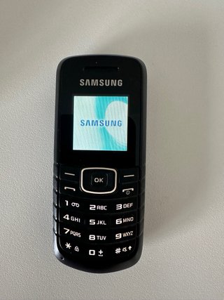 Samsung GT-E1080W Nero + Caricabatterie