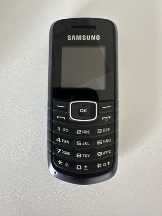 Samsung GT-E1080W Nero + Caricabatterie