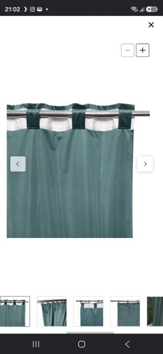 2 Cortinas Terciopelo Verde aguamarina