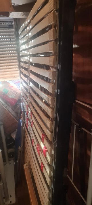 Cama articulada completa somier+colchon+barras + c