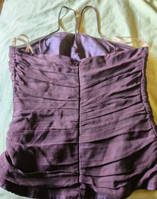 Top Seda Charo Azcona Talla 40 tirantes Único Gang
