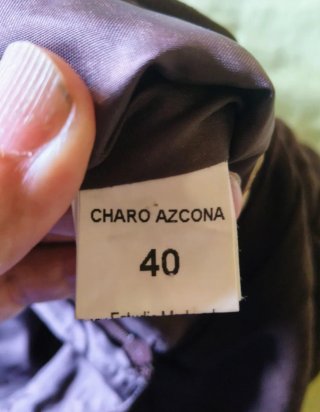 Top Seda Charo Azcona Talla 40 tirantes Único Gang