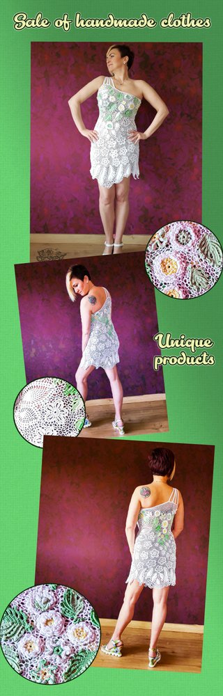 Vestidos de noche crochet