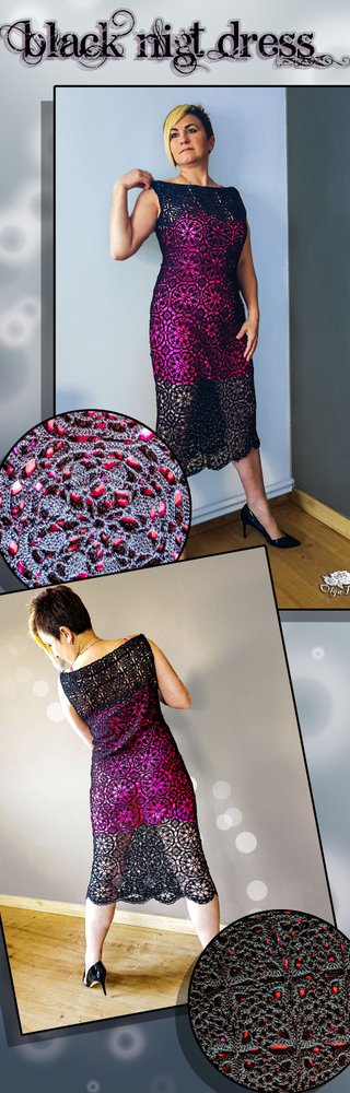 Vestidos de noche crochet