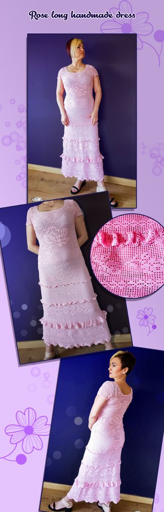 Vestidos de noche crochet