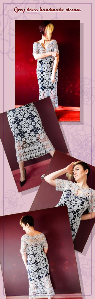 Vestidos de noche crochet