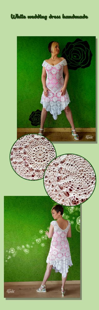 Vestidos de noche crochet