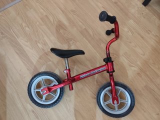Bicicleta adulto 24" + Bici infantil sin pedales