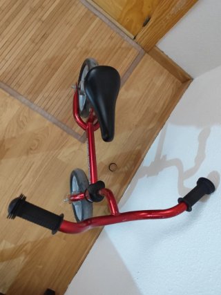 Bicicleta adulto 24" + Bici infantil sin pedales