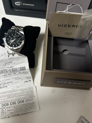 Reloj Viceroy Cronógrafo Acero sumergible 100m