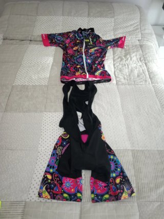 Conjunto Ropa Ciclismo Culote Maillot NuevO !
