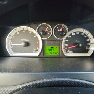CHEVROLET AVEO  2009 1.2 PEGATINA C MUY CUIDADO