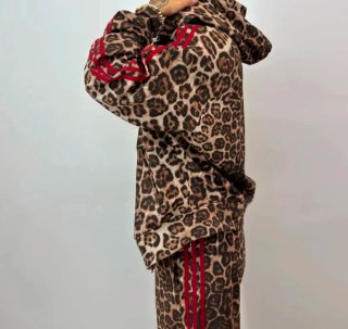 Conjunto Lumina estampado leopardo