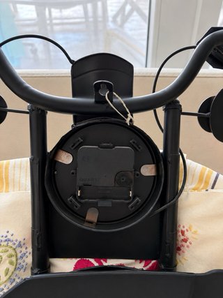 Reloj Pared Moto Metal Decorativo