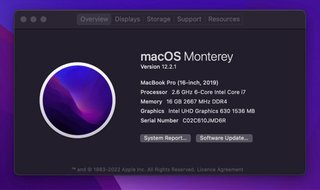 MacBook Pro 16” 2019 Gris