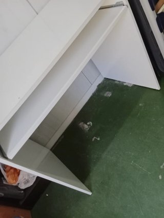Mesa de estudio blanca 90x60x80