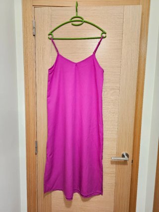 Vestido largo buganvilla