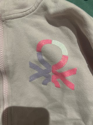 Chándal BENETTON  niña rosa