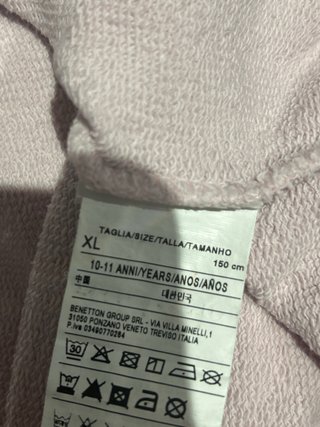 Chándal BENETTON  niña rosa