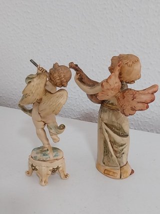 Coppia di Angeli Musicisti Vintage - Fontanini