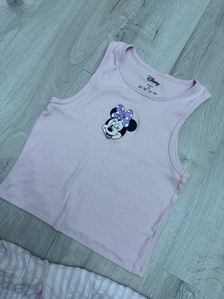 Pijama Corto Minnie Mouse Rosa Talla S