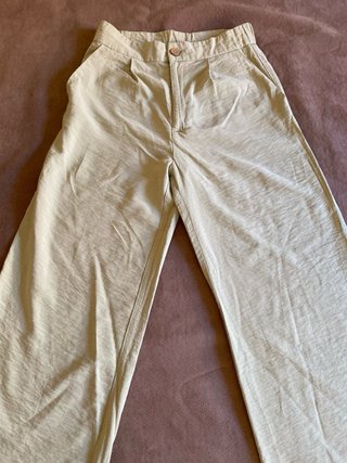 Pantalón ancho tobillero Stradivarius Talla S