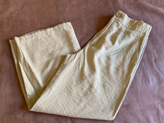 Pantalón ancho tobillero Stradivarius Talla S
