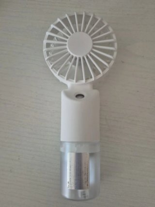 Ventilatore Portatile con Spray