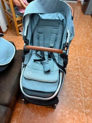 Carrito de bebé 3 piezas